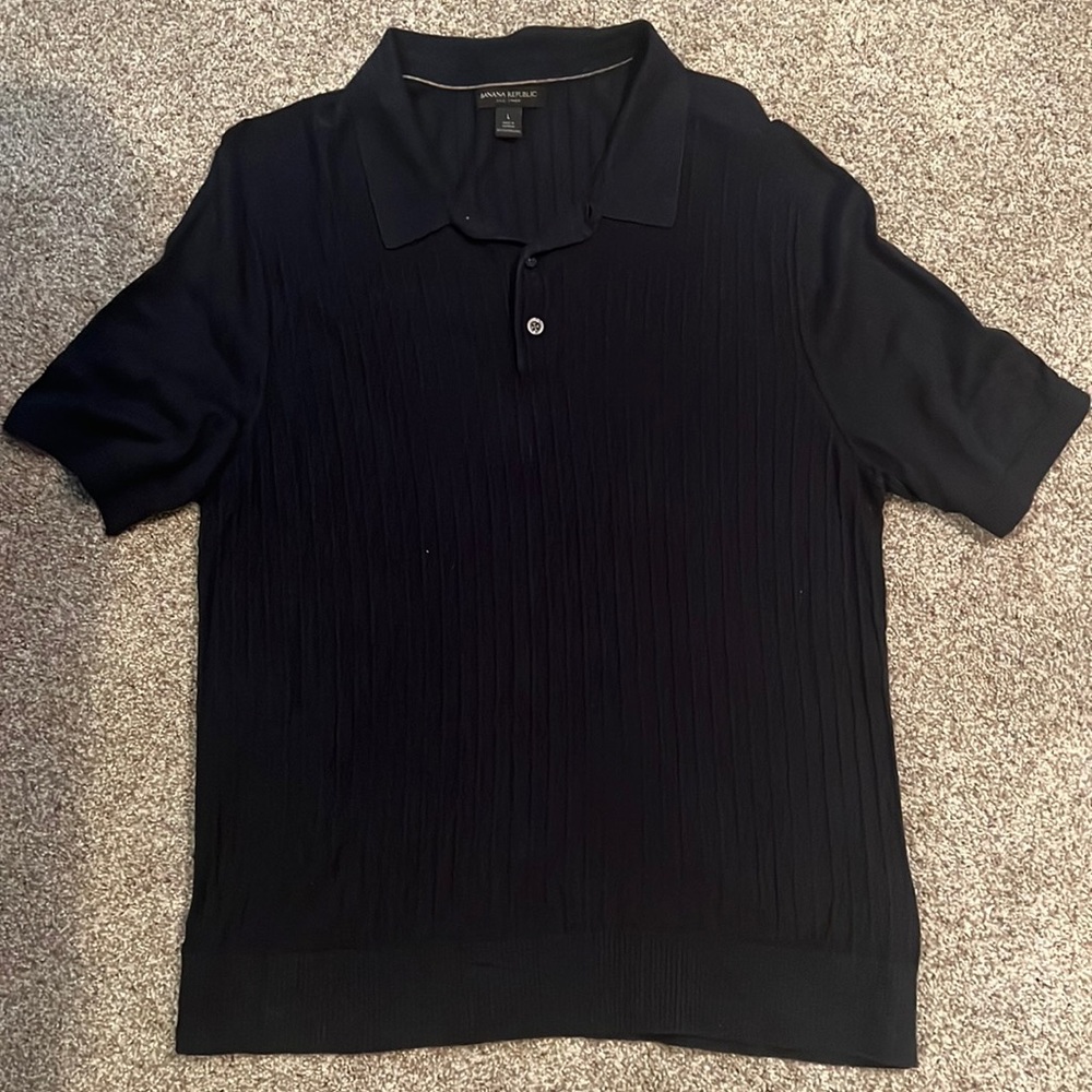 Banana Republic Silk Polo
